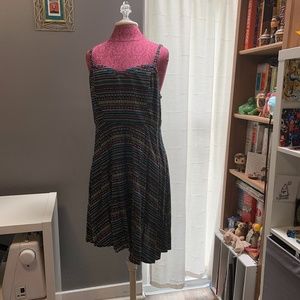 TORRID - MULTI PRINT CHALLIS TANK DRESS - 1X